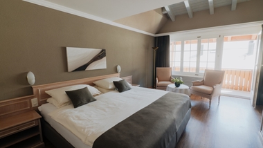 Chambre double avec balcon