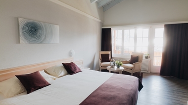 Chambre double sud avec balcon