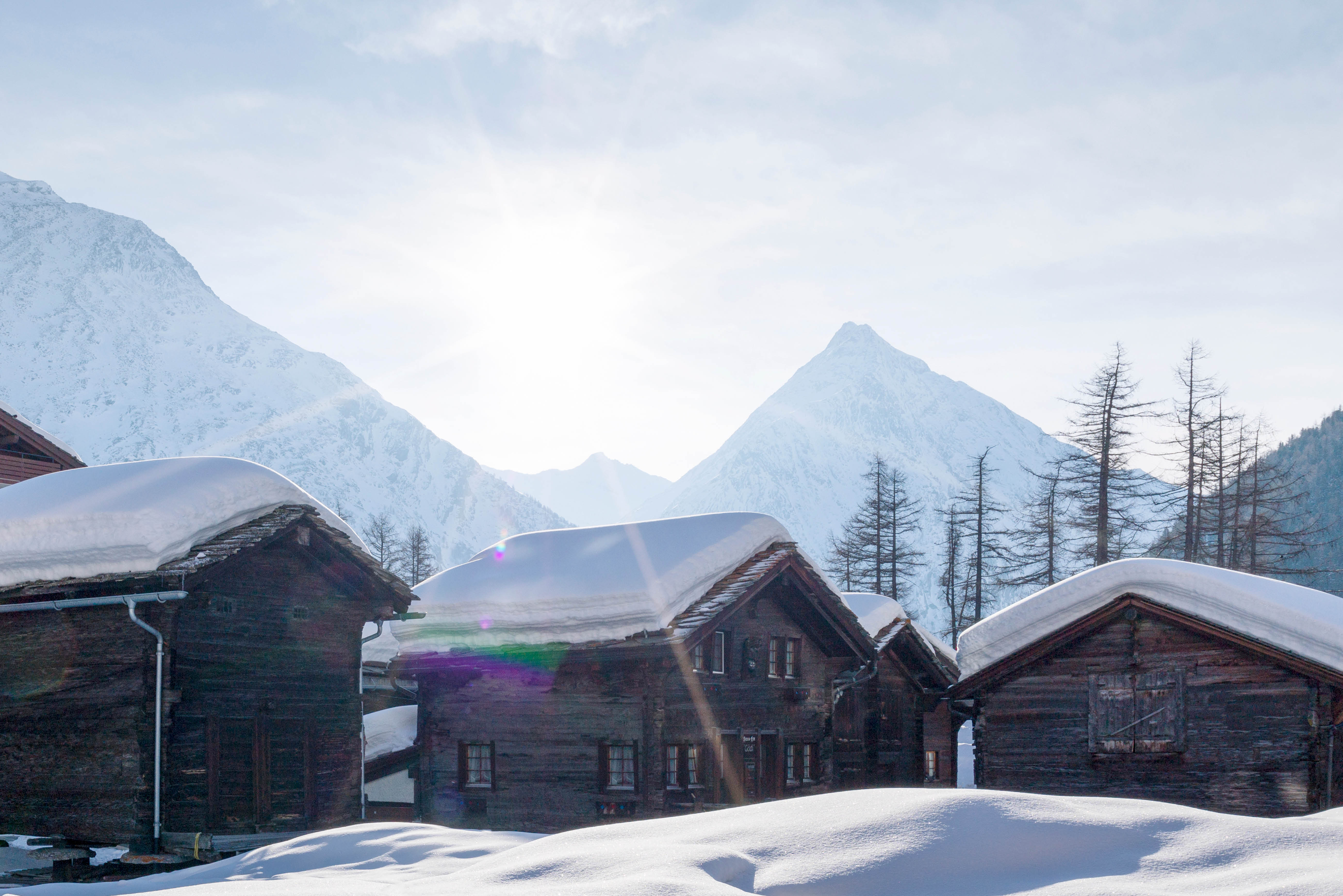 Skifahren Saas Fee Website
